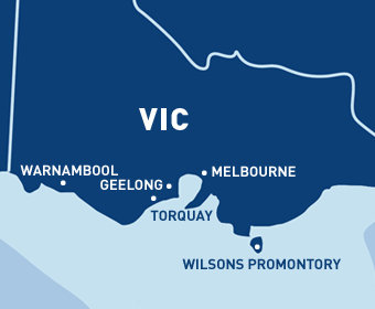 Victoria map